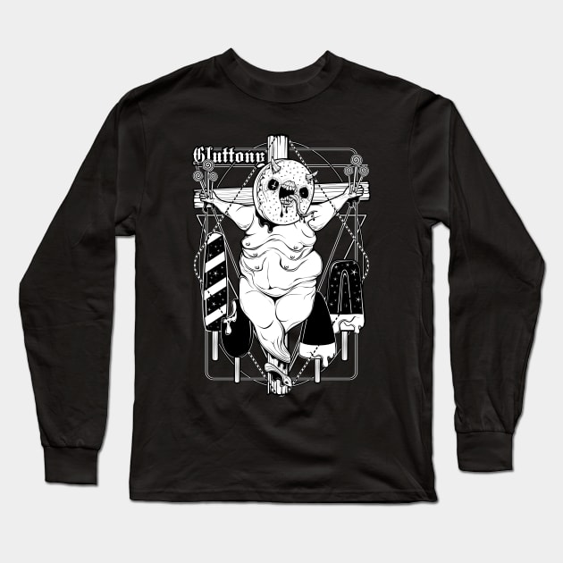 7 sins: Gluttony Long Sleeve T-Shirt by Von Kowen